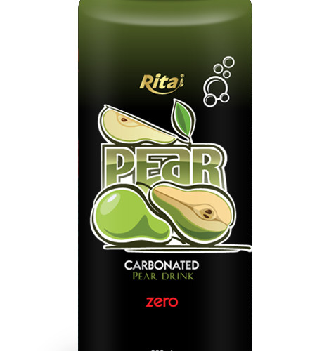 250ml carbonated pear drink